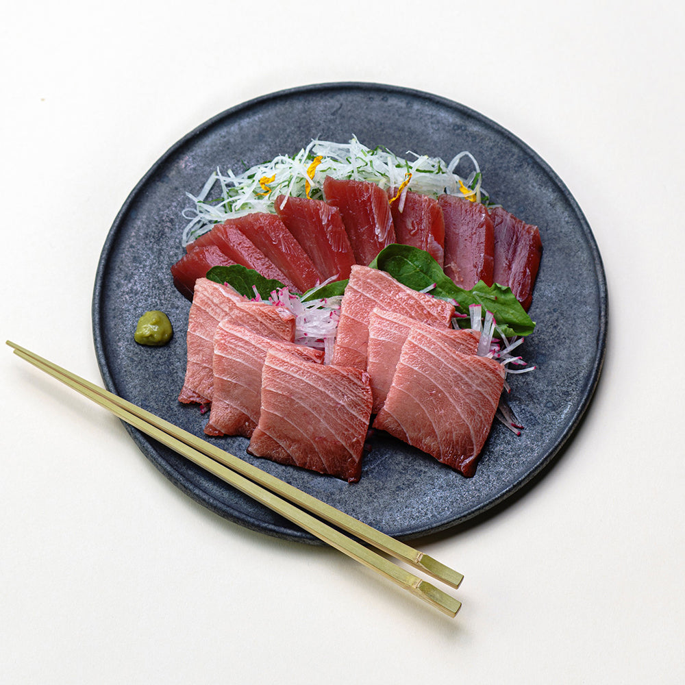 天然南まぐろ 赤身・中とろ刺身(定型柵)