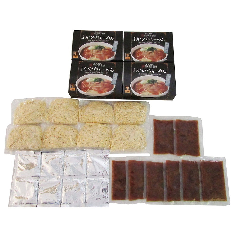 東京 銀座 「嘉禅」ふかひれらーめん 8食