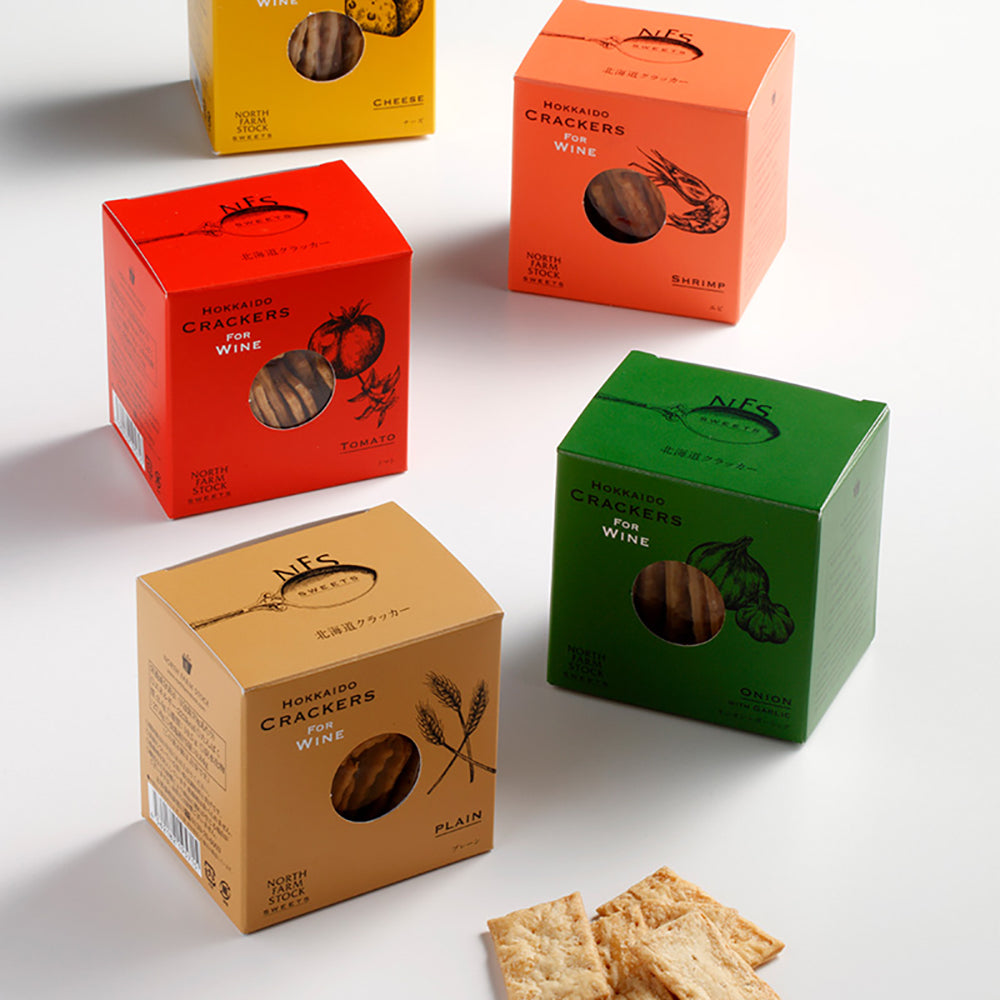 NORTH FARM STOCK」北海道クラッカー4種・北海道野菜のディップ3種