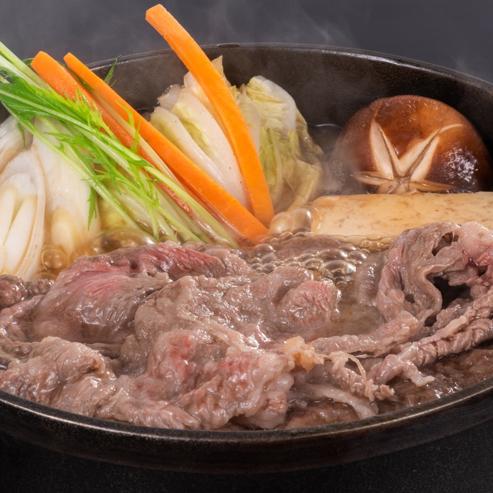 まるよし 松阪牛すき焼き用(肩・モモ)贈答用木箱入り