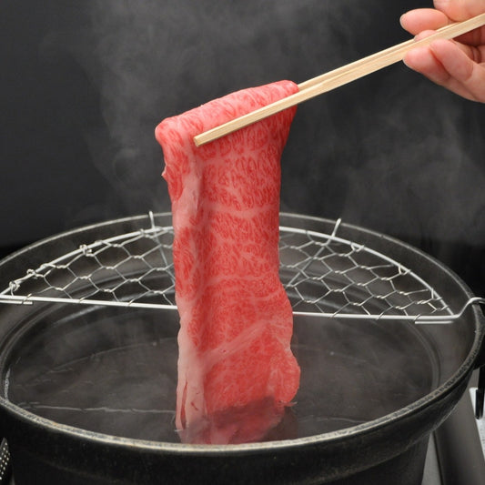 まるよし 松阪牛しゃぶしゃぶ用(肩・モモ)贈答用木箱入り