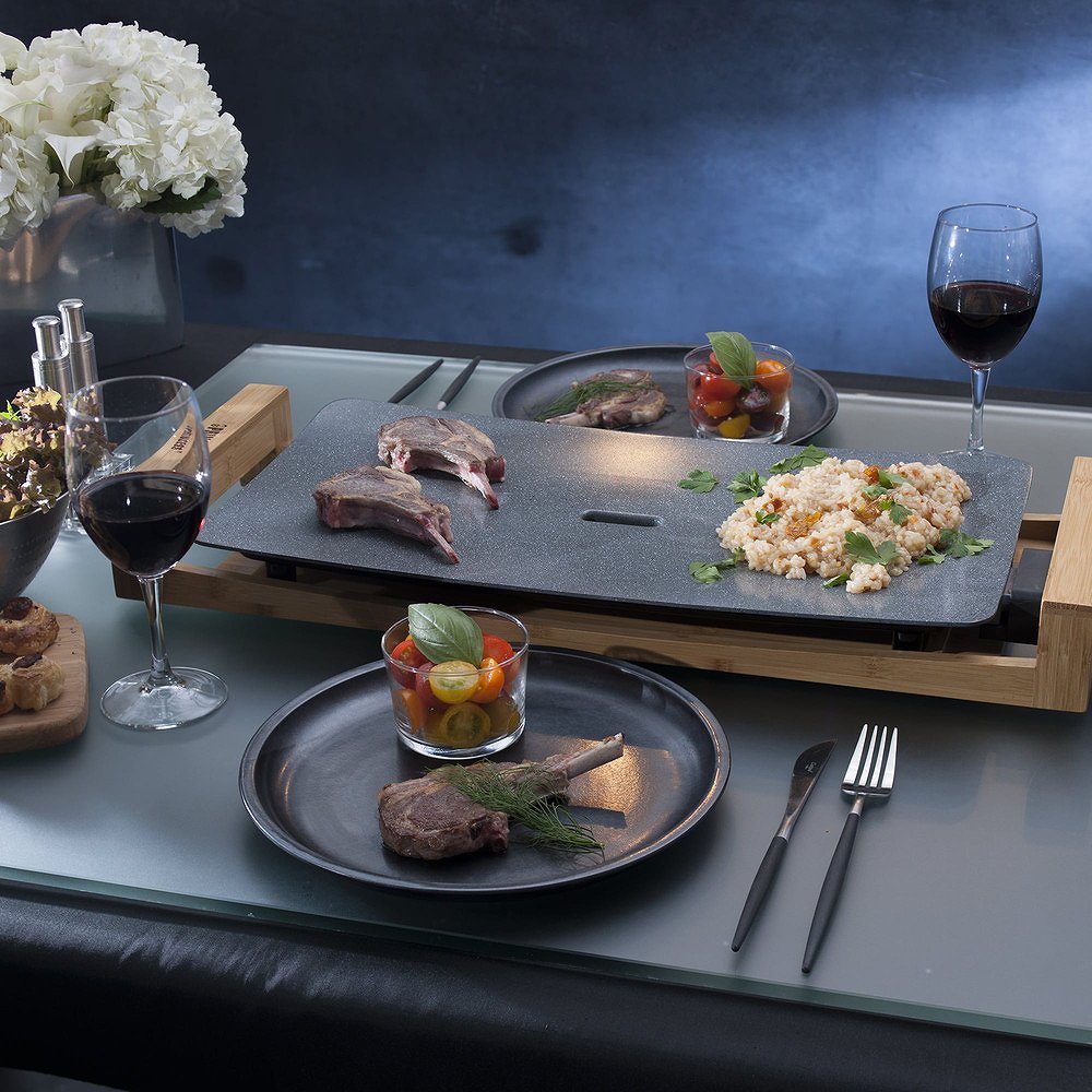 プリンセス PRINCESS Table Grill Stone ホットプレート(ブラック)