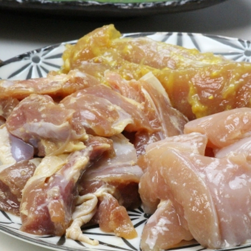 宮内庁御用達地鶏 「青森シャモロック」和の焼肉セットF（1～2人前）