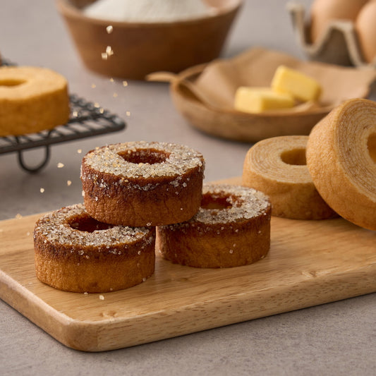 ホテルオークラ　発酵バターとブリュレのバームクーヘン2種食べ比べ（3個）