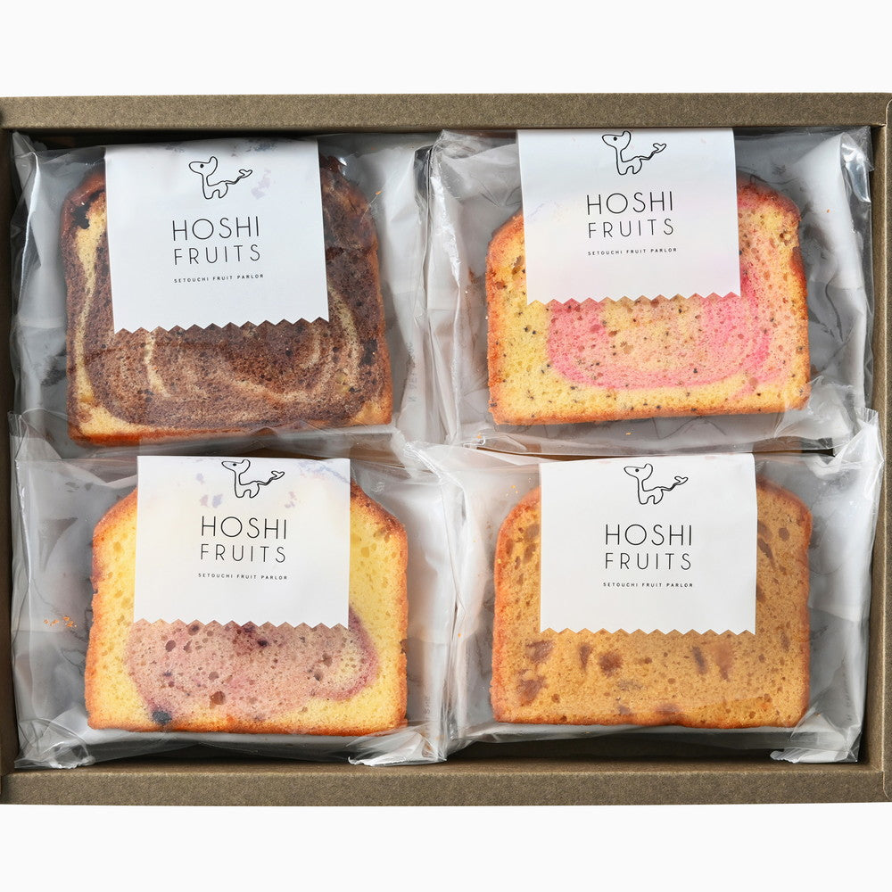 パウンドケーキ4種 食品 パウンドケーキ4種