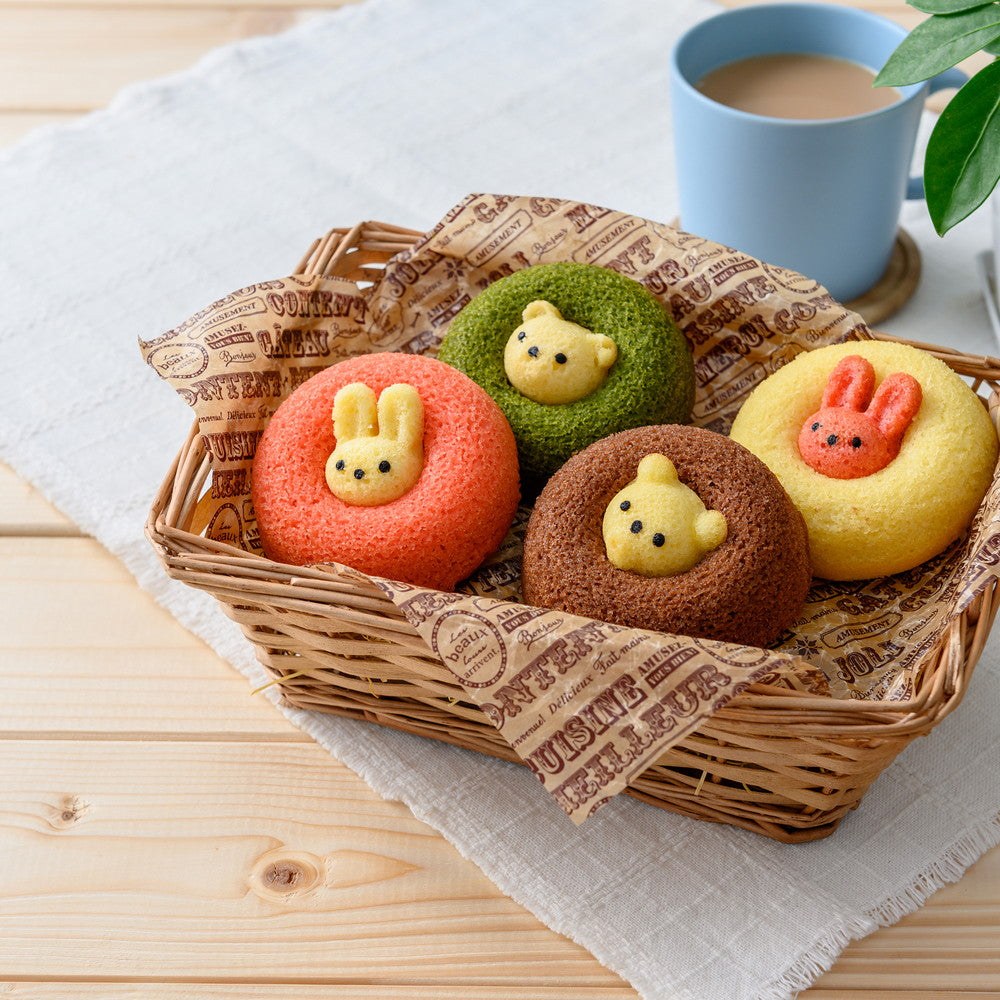 アニマルドーナツ 4種食べ比べ（4個）