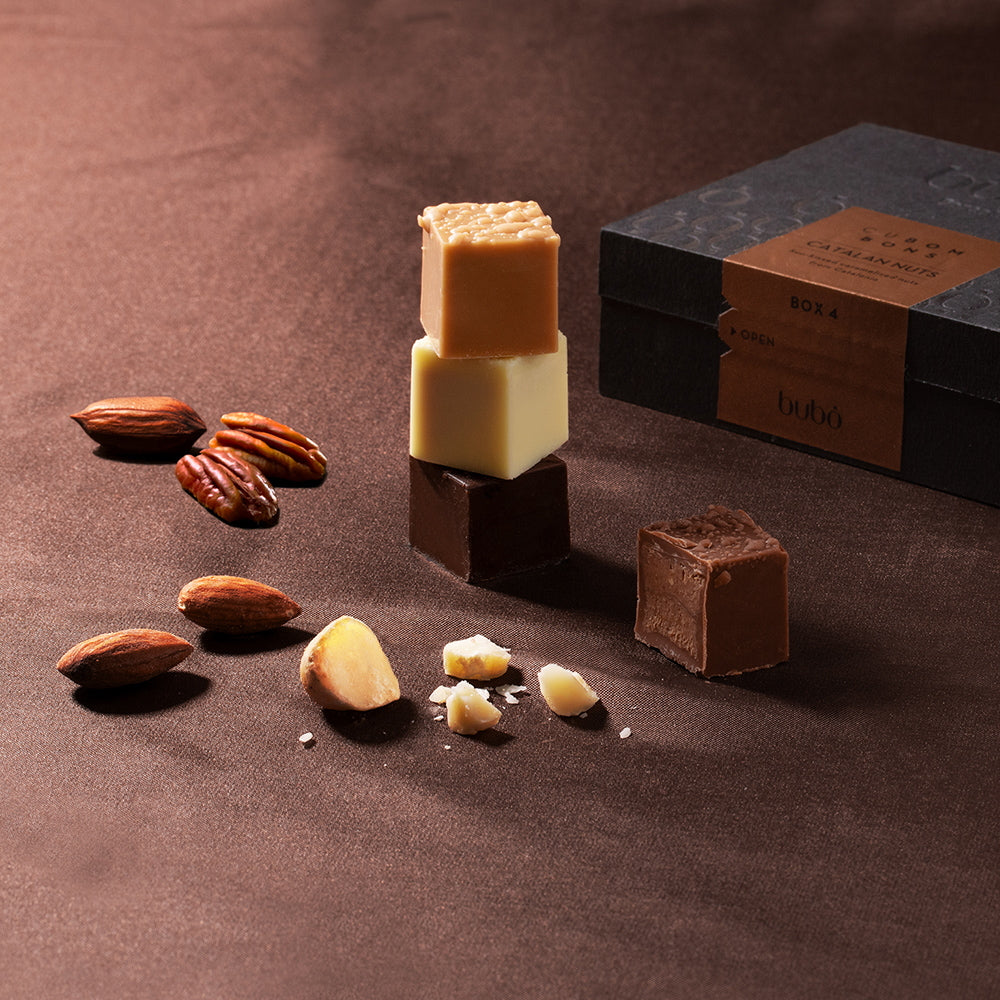 ブボ・バルセロナ　キューブボンボン　カタランナッツ（4種）