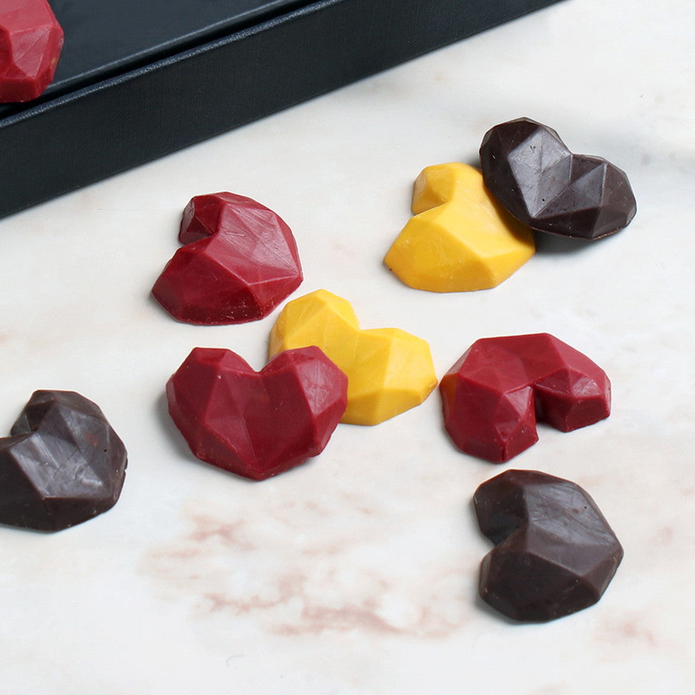 ブボ・バルセロナ　チョコスカルプチャー ジュエル　ハート　グランデ