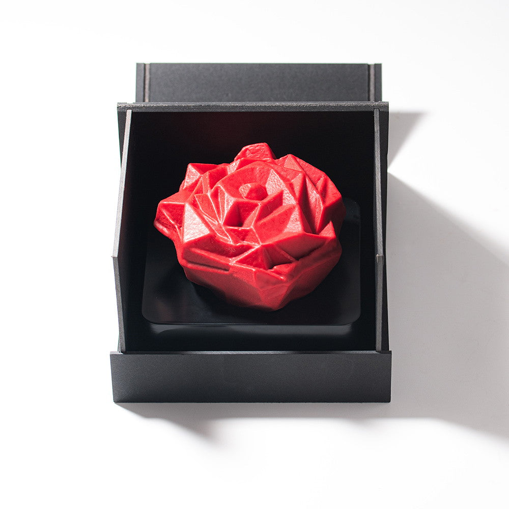 ブボ・バルセロナ　チョコスカルプチャー ジュエル　ローズ　グランデ