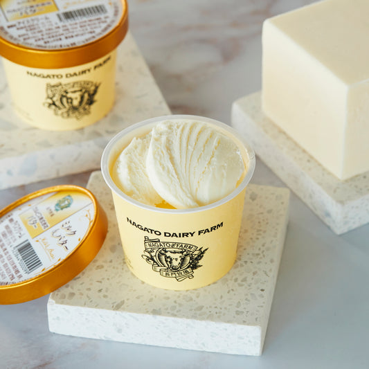 長門牧場「カルピス(株)バター」アイスクリーム　ミルク＆バター７個