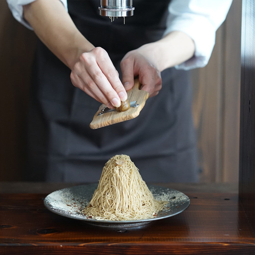 高級和栗モンブラン専門店「いも栗カボチャ」 百万石水晶+日本茶水晶