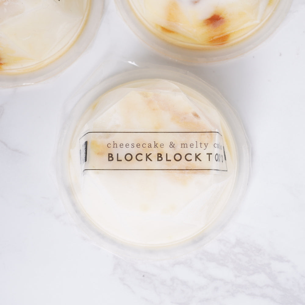BLOCK BLOCK TOKYOBLOCK BLOCK TOKYOバスク手作りアイスクリーム（プレーン）3個入