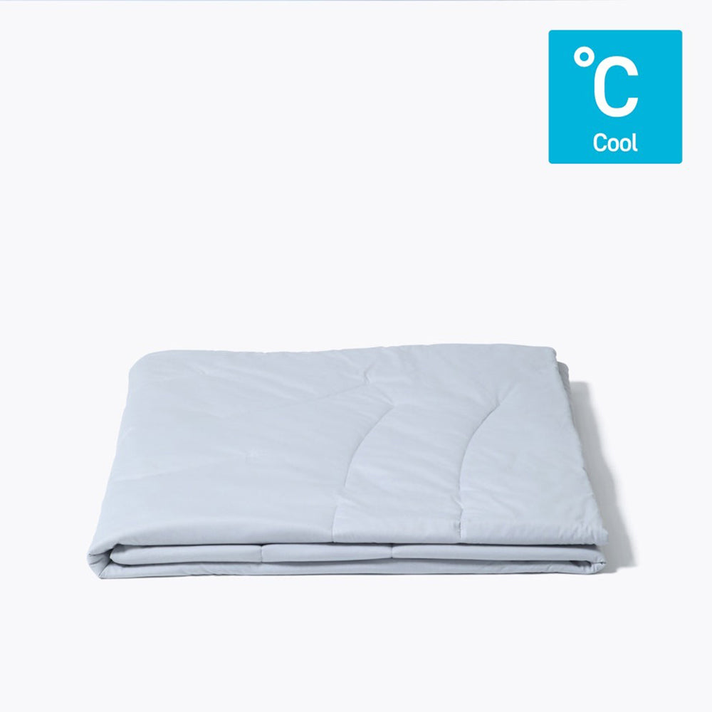 BAKUNE Comforter Cool　夏用肌掛け布団（シングル）Ice-gray
