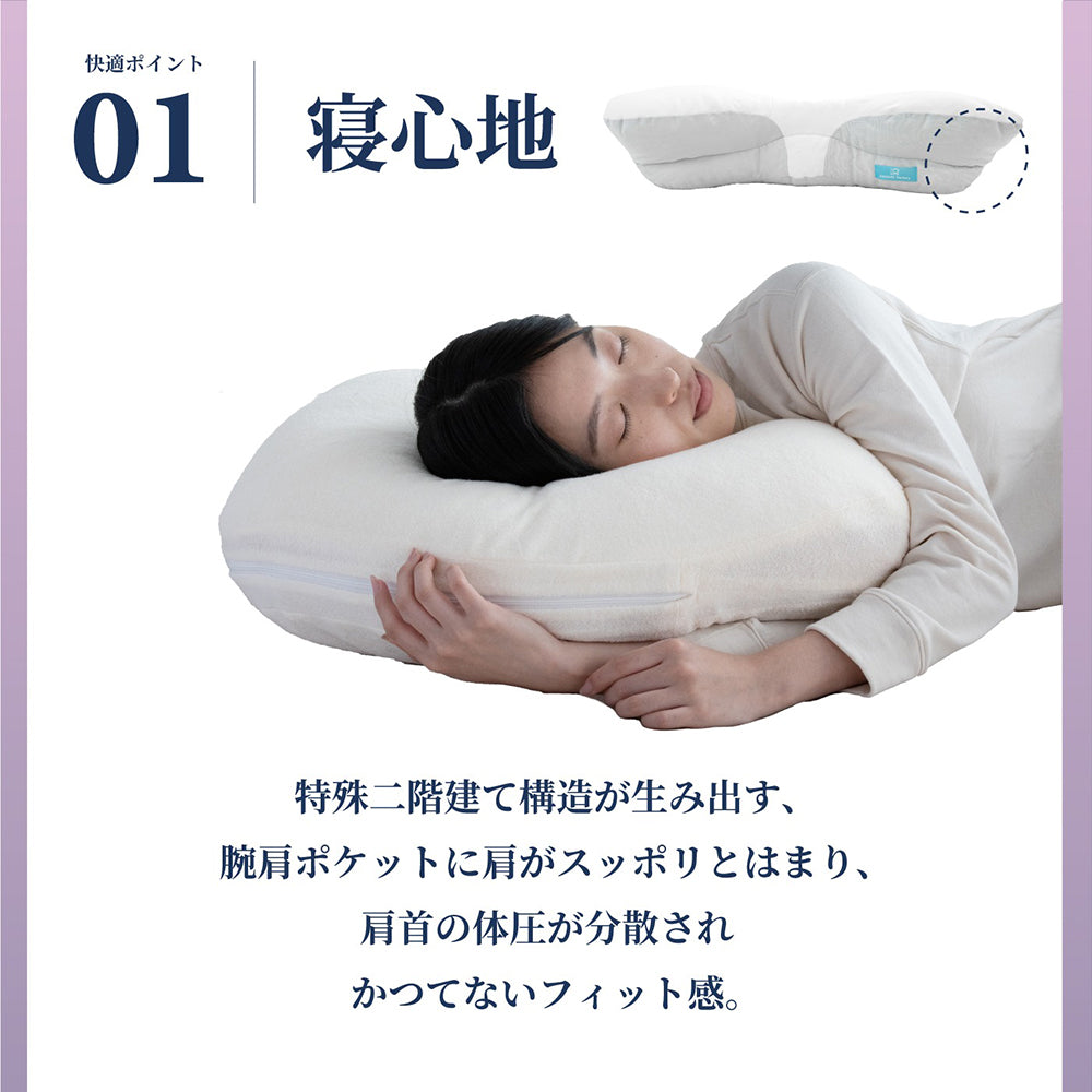 cocochi factory　横向き寝専用枕　YOKONEGU