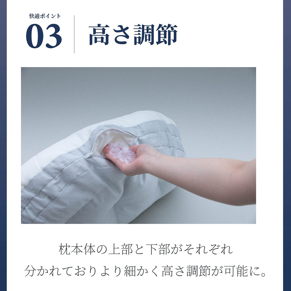 cocochi factory　横向き寝専用枕　YOKONEGU