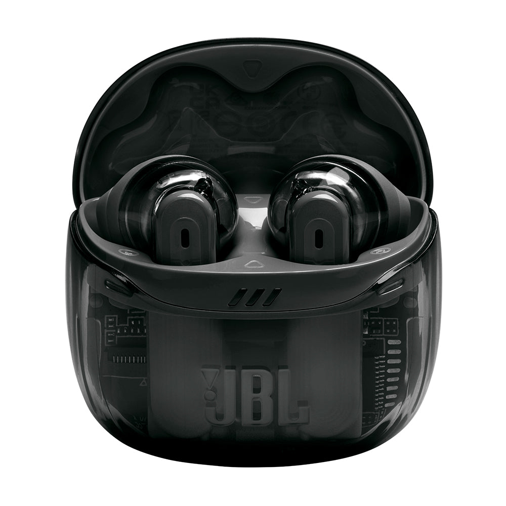 JBL　2ウェイハイブリッドノイズキャンセリング完全ワイヤレスイヤホン　Tune Flex 2 Ghost Edition　ブラック