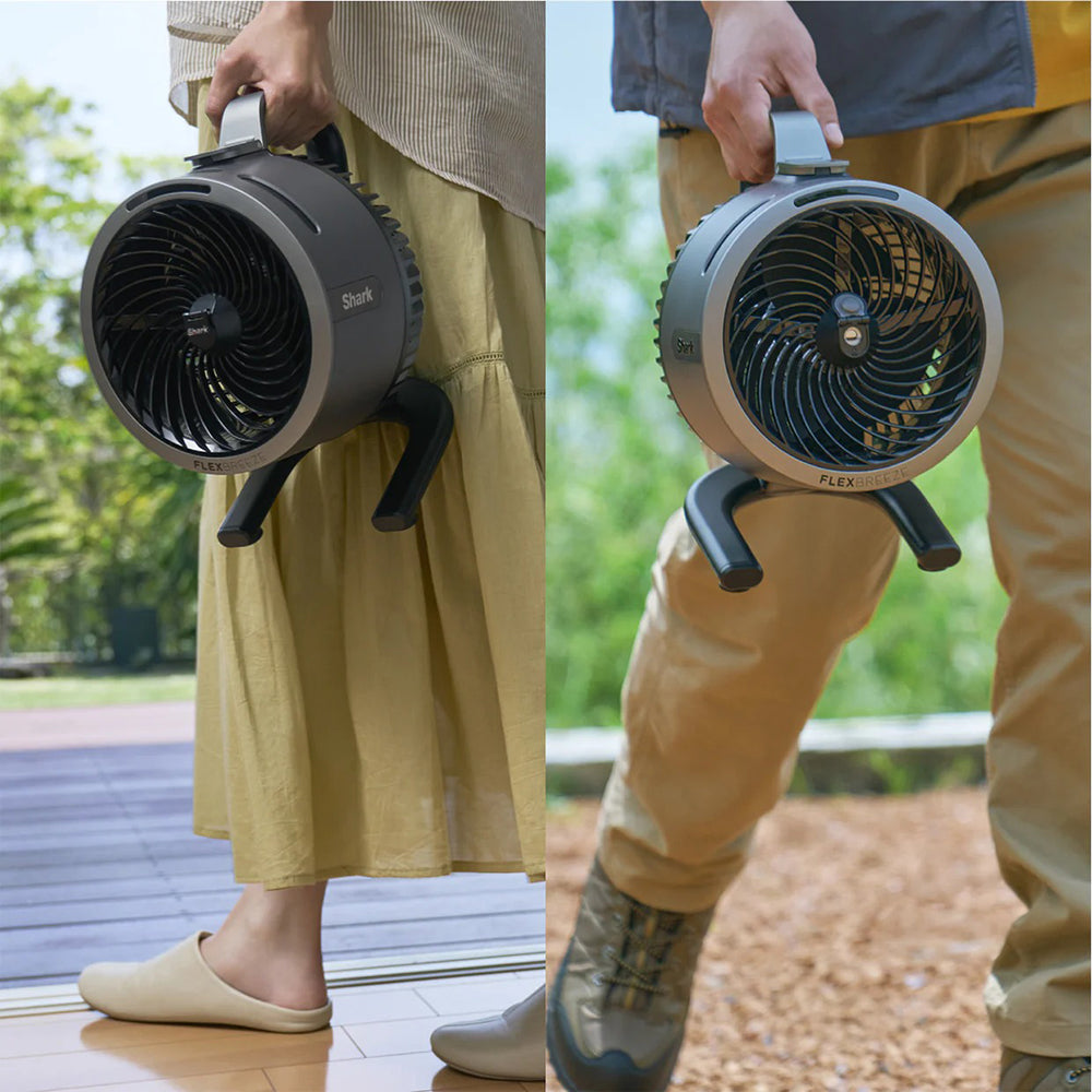 【再値下げ】Shark リモコン付きコードレスサーキュレーターファン Shark FlexBreeze HydroGo コードレスサーキュレーターファン