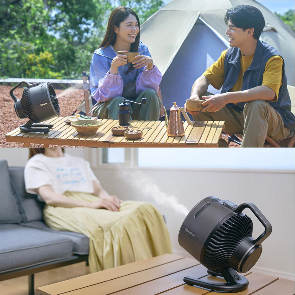 Shark FlexBreeze HydroGo コードレスサーキュレーターファン（グレー