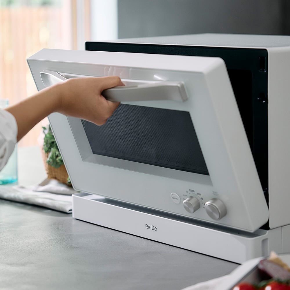 nBALMUDA オーブンレンジ ホワイト　※購入前にコメントお願いします Re・De Range オーブンレンジ ホワイト – AOYAMA GIFT SALON