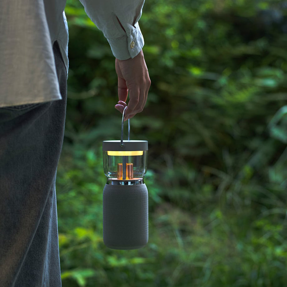 Re・De LightSound ワイヤレススピーカー付ランタン ベージュ – AOYAMA