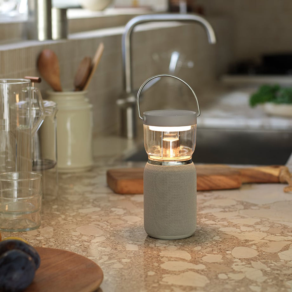 Re・De LightSound ワイヤレススピーカー付ランタン ベージュ – AOYAMA