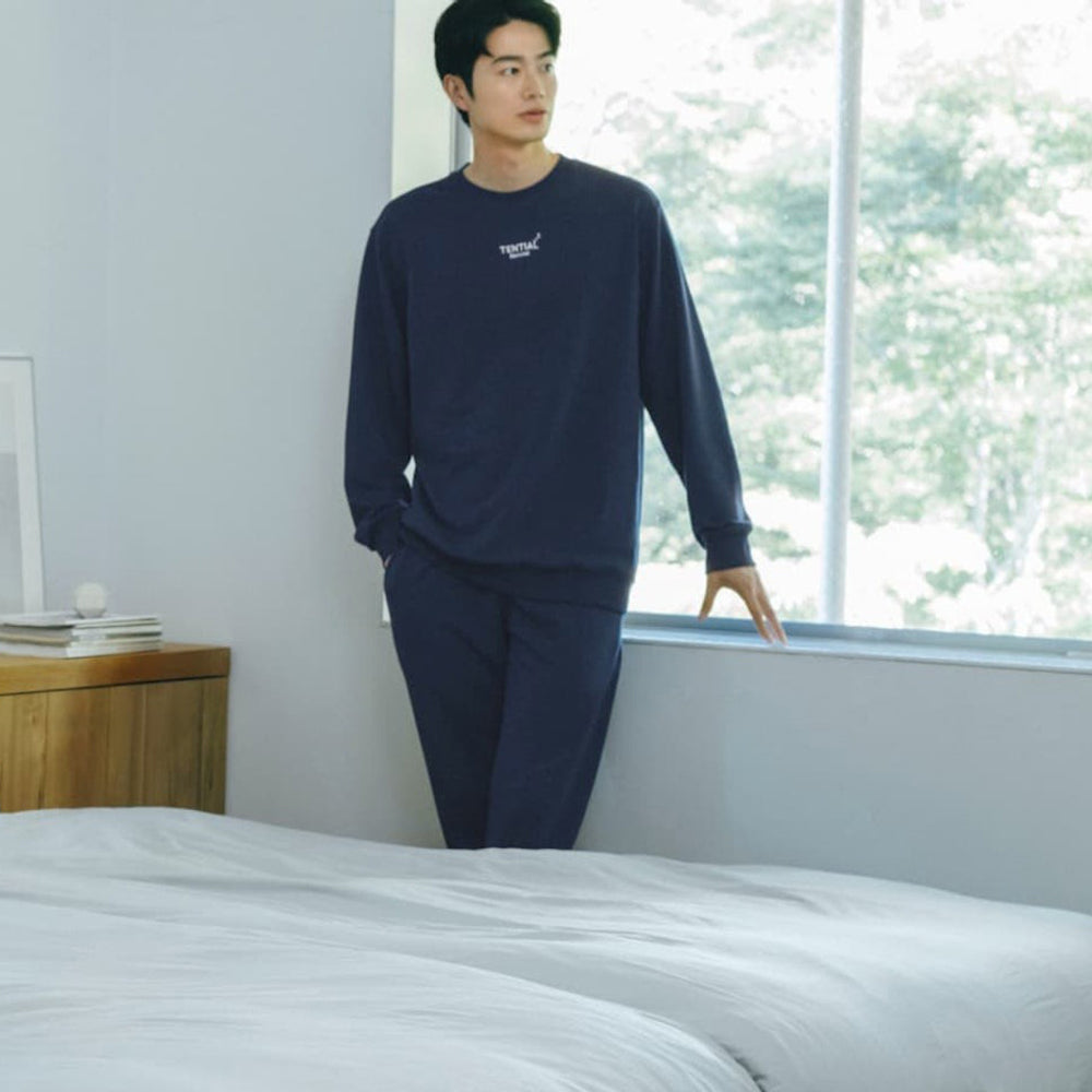 リカバリーウェア BAKUNE スウェット 上下 ネイビー(Men'S_S) – AOYAMA
