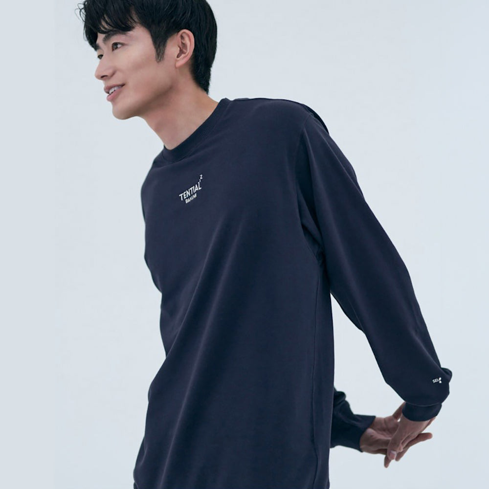 リカバリーウェア BAKUNE スウェット 上下 ネイビー (Men'S_L)