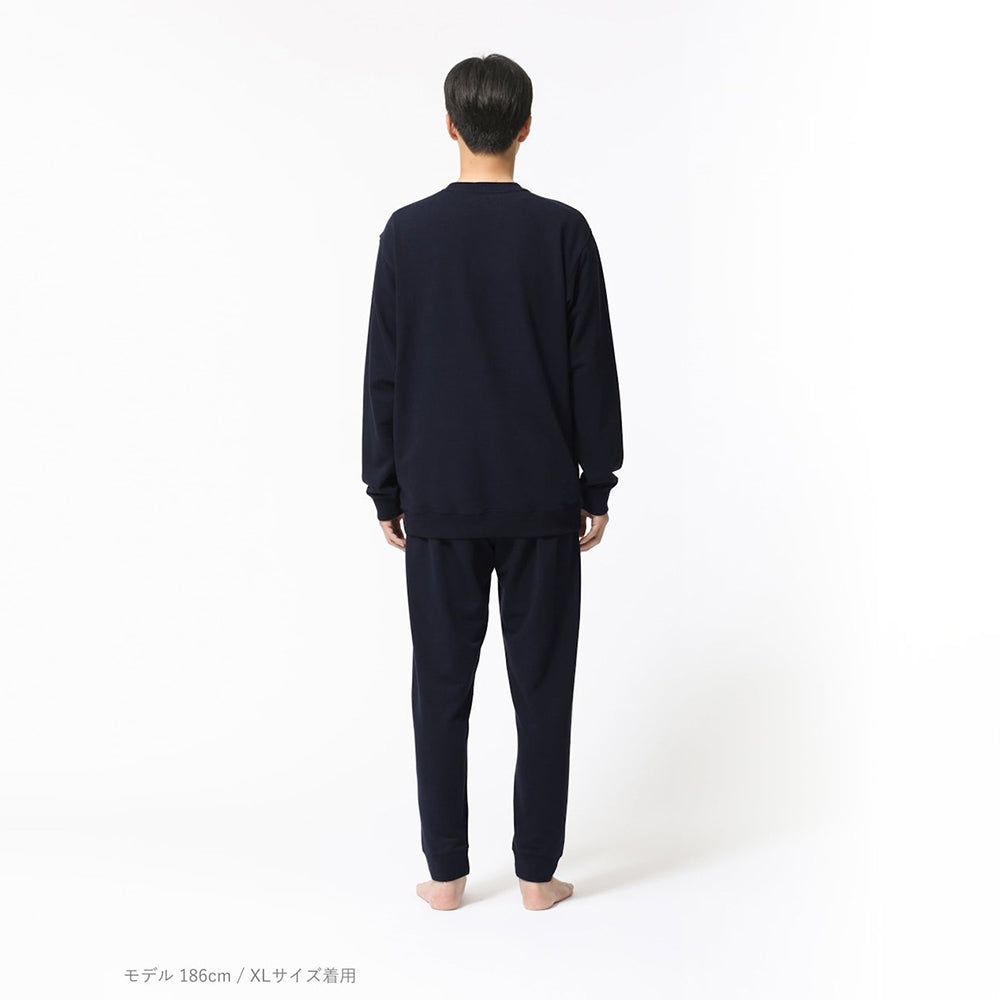 リカバリーウェア BAKUNE スウェット 上下 ネイビー (Men'S_2XL)