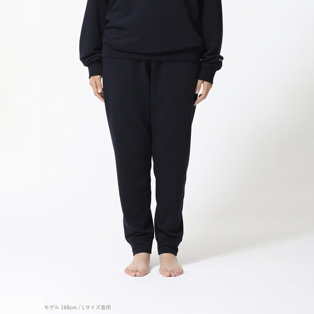 新品未使用　 BAKUNE スウェット上下　woman　ネイビー Mサイズ リカバリーウェア BAKUNE スウェット 上下 ネイビー (Women's_XL