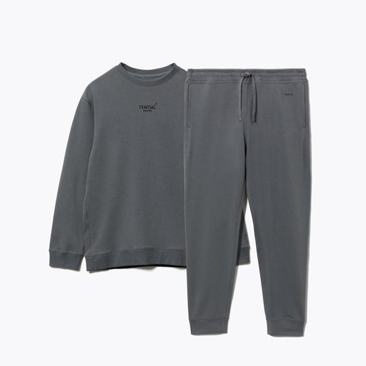 リカバリーウェア BAKUNE スウェット 上下 ダークグレー (Men'S_L)