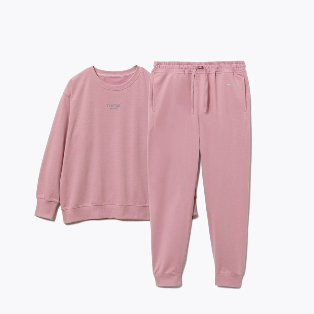 BAKUNE スウェットセット M スモークピンク リカバリーウェア BAKUNE スウェット 上下 ピンク (Women's_M