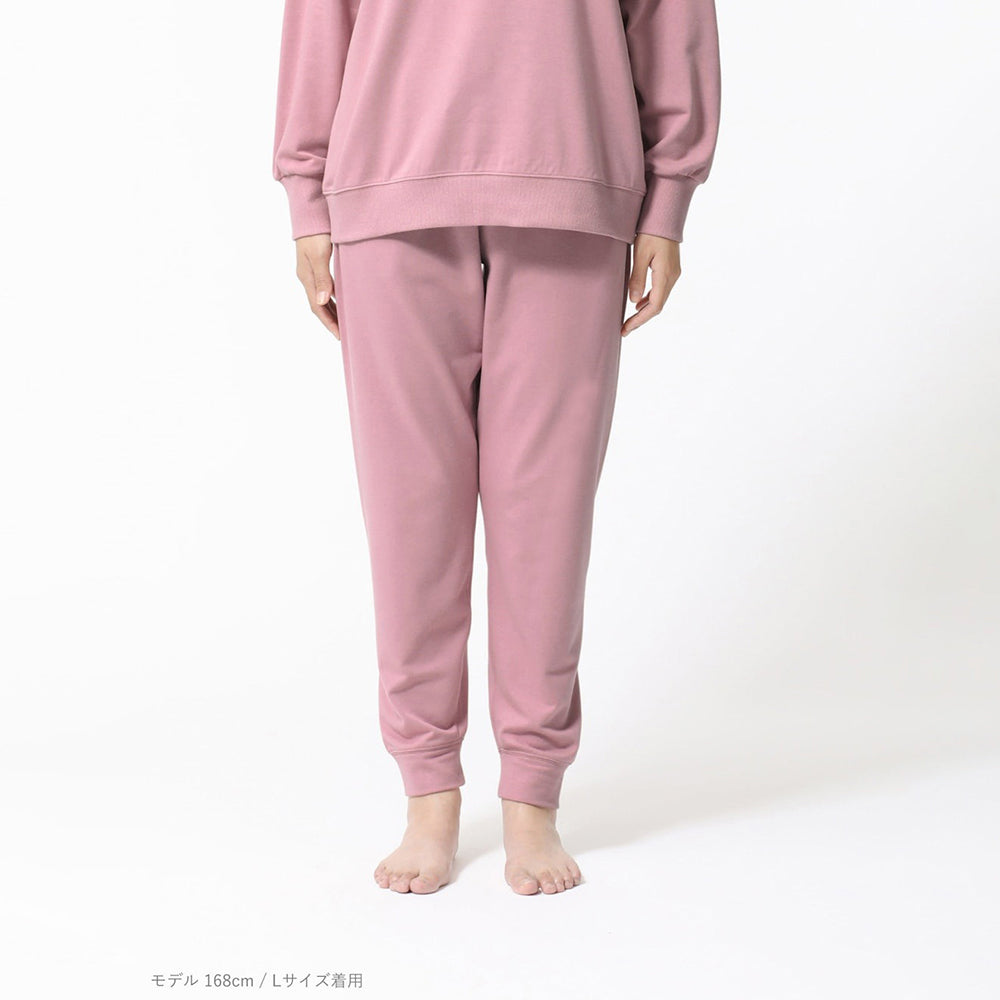リカバリーウェア BAKUNE スウェット 上下 ピンク (Women's_XL