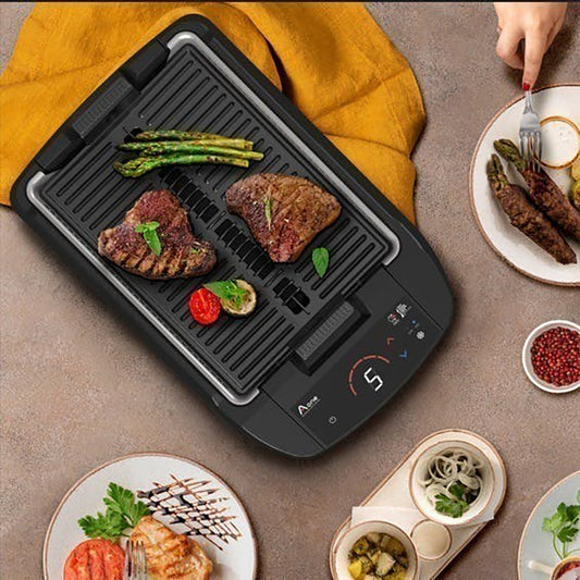 エーワン・デュアルグリル AOG-J200(B) ブラック