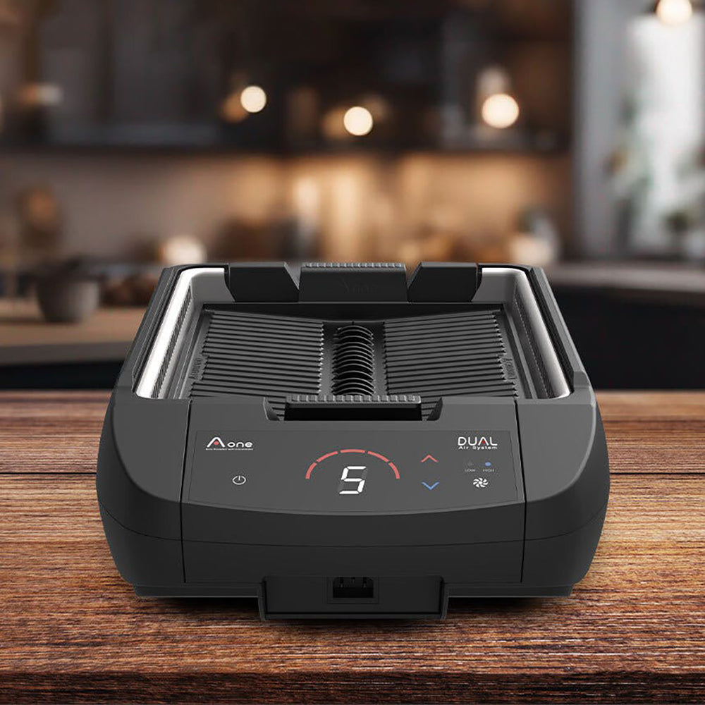 エーワン・デュアルグリル AOG-J200(B) ブラック