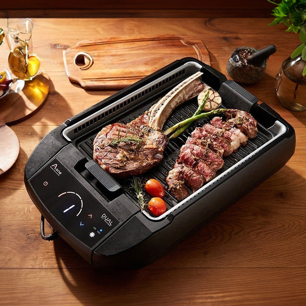 エーワン・デュアルグリル AOG-J200(B) ブラック