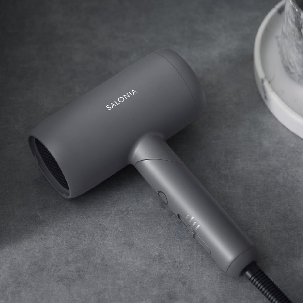 SALONIA スムースシャインドライヤー　グレー