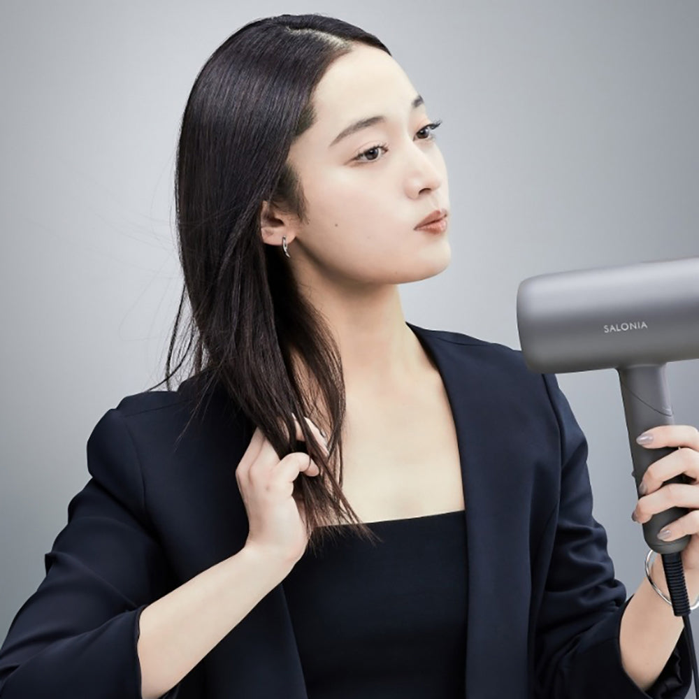 SALONIA スムースシャインドライヤー　グレー