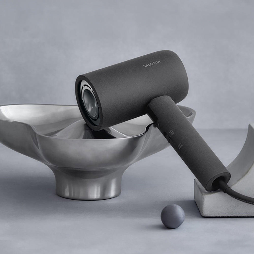 SALONIA エアトリートメントドライヤーﾌﾞﾗｯｸ SAL24211BK　グラファイトブラック