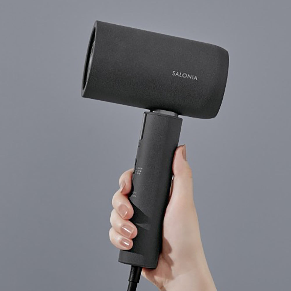 SALONIA エアトリートメントドライヤーﾌﾞﾗｯｸ SAL24211BK　グラファイトブラック