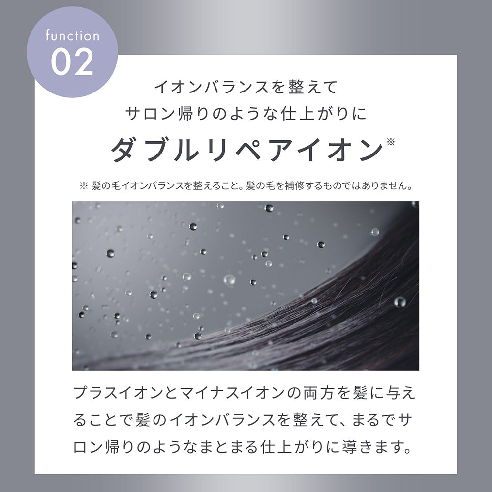 SALONIA ｽﾑｰｽｼｬｲﾝ　ｽﾄﾚｰﾄｱｲﾛﾝ24㎜SAL23105BK　ブラック