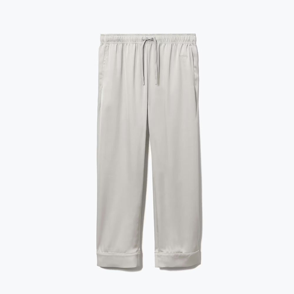 リカバリーウェア BAKUNE パジャマサテン上下(Unisex) グレージュM