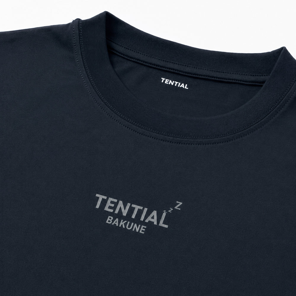 【父の日カード】 リカバリーウェア BAKUNE Dry Men's 半袖上下セット ネイビー XL 【一般医療機器】