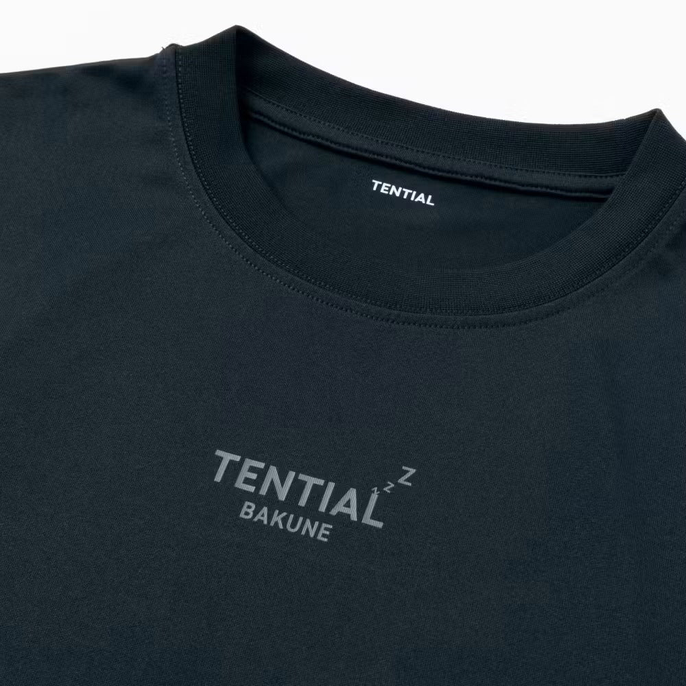 【父の日カード】 リカバリーウェア BAKUNE Dry Men's 半袖上下セット ブラック L 【一般医療機器】