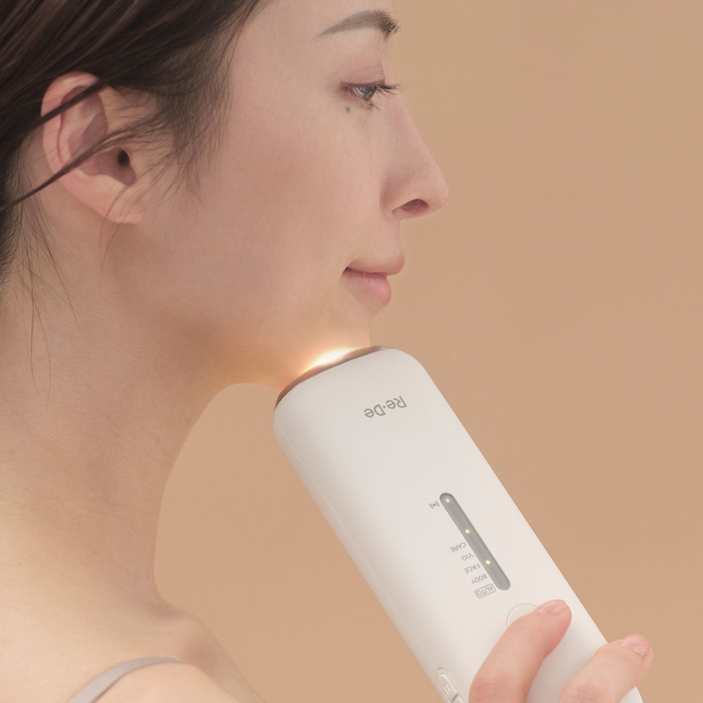 Re・De（リデ）DuoClear IPL 光美容器　ホワイト