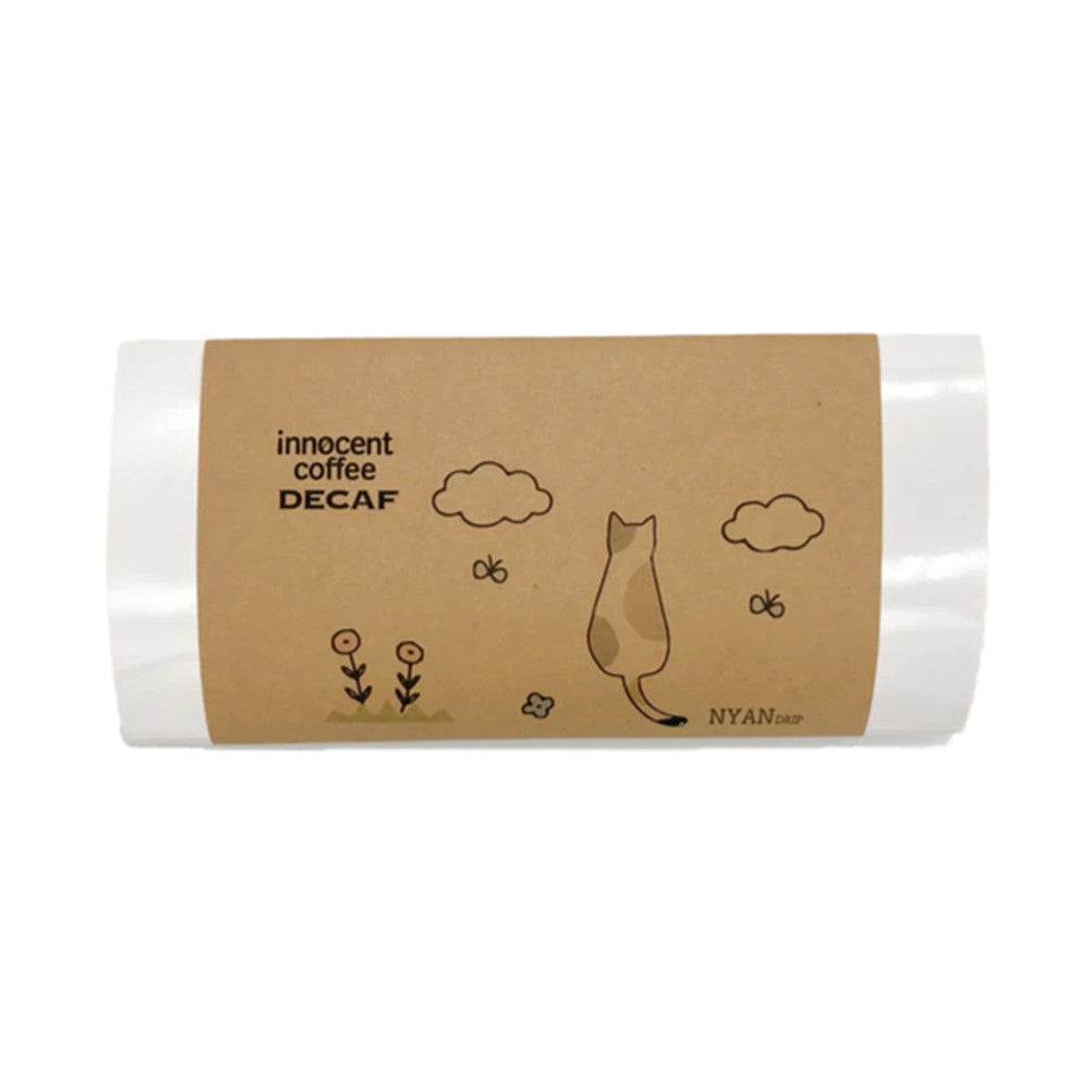 「innocent coffee」デカフェ絵柄ドリップコーヒー猫 5pcギフトセット