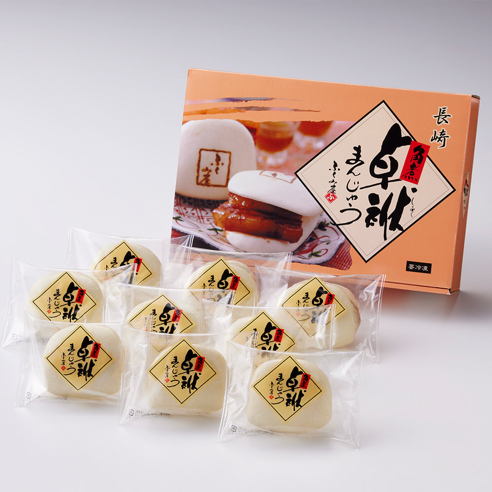 長崎 「ふくみ屋」 角煮卓袱（しっぽく）まんじゅう – AOYAMA GIFT SALON