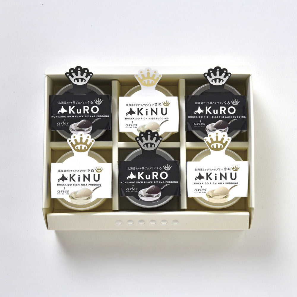 ベイクド・アルル」 北海道リッチプリン2種6個セット – AOYAMA GIFT SALON