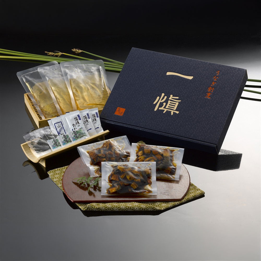 うなぎ割烹 「一愼」 一愼ひつまぶしセット　3食