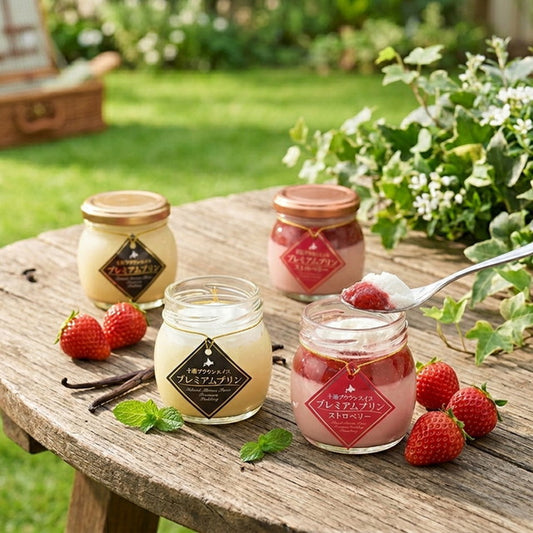 北海道十勝牧場　ブラウンスイス プレミアムプリン