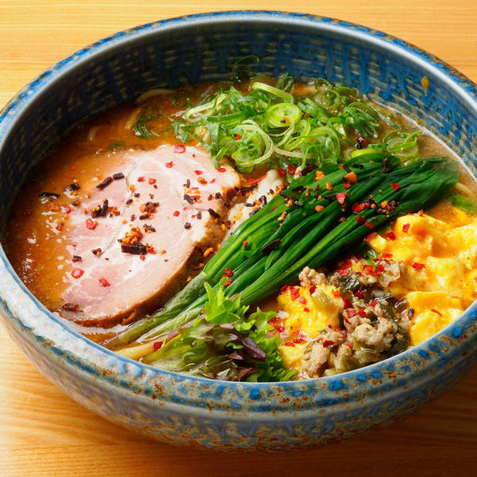 【Merry Christmasカード付】「ラーメン札幌 一粒庵」×「藤原製麺」味噌ラーメン生麺 1食×2袋